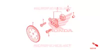 POMPE A HUILE pour Honda SH 150 ABS SPORTY SPECIAL 2E 2014