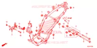 CADRE pour Honda SH 150 ABS SPECIAL 5ED 2014