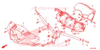 GUIDON   CARENAGE pour Honda SH 150 ABS SPECIAL 5ED 2014