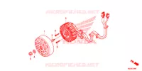 ROTOR   STATOR pour Honda SH 150 ABS SPORTY SPECIAL 2E 2014