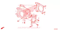 CYLINDRE pour Honda SH 150 ABS SPORTY SPECIAL 5ED 2014