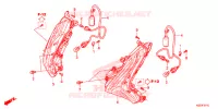 CLIGNOTANT AVANT pour Honda SH 150 D SPECIAL 3ED 2014