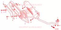 SILENCIEUX D'ECHAPPEMENT pour Honda SH 150 D SPECIAL 3ED 2014