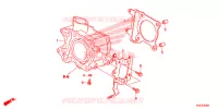 CYLINDRE pour Honda SH 150 D SPECIAL 5ED 2014