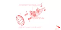 POMPE A HUILE pour Honda SH 150 D SPECIAL 5ED 2014