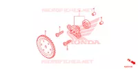 POMPE A HUILE pour Honda SH 150 SPORTY SPECIAL 3ED 2014