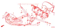 GUIDON   CARENAGE pour Honda SH 150 SPORTY SPECIAL 5ED 2014
