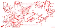 MARCHE PIEDS pour Honda SH 150 SPORTY SPECIAL 5ED 2014