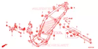 CADRE pour Honda SH 150 SPORTY STANDARD 2014