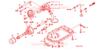 POMPE A HUILE   CARTER D'HUILE pour Honda PAN EUROPEAN 1300 ABS 2015