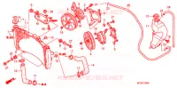 RADIATEUR pour Honda PAN EUROPEAN 1300 ABS 2015