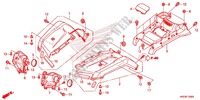 GARDE BOUE AVANT pour Honda FOURTRAX 420 RANCHER 4X4 DCT PS RED 2014
