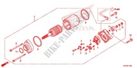 DEMARREUR pour Honda FOURTRAX 420 RANCHER 4X4 EPS Manual Shift 2014