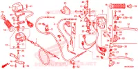 COMMODO   LEVIER   CABLE pour Honda FOURTRAX 500 FOREMAN 4X4 Electric Shift 2014