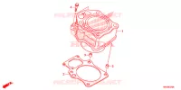 CYLINDRE pour Honda FOURTRAX 500 FOREMAN 4X4 Electric Shift 2014