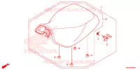 SELLE pour Honda FOURTRAX 500 FOREMAN 4X4 Electric Shift 2014
