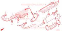 SILENCIEUX D'ECHAPPEMENT pour Honda FOURTRAX 500 FOREMAN 4X4 Electric Shift 2014