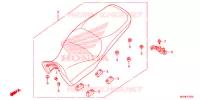 SELLE pour Honda CROSSTOURER 1200 L 2014