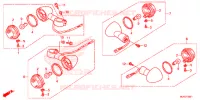 CLIGNOTANT (VT750C2S/S) pour Honda VT 750 S 2014