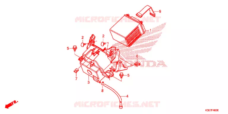 BATTERIE Honda SCOOTER 125 PCX 2016  WW125EX2F