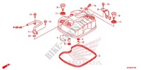COUVRE CULASSE pour Honda XR 125, Kick starter only -2DK- 2012