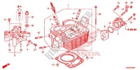 CULASSE pour Honda XR 125, Kick starter only -2DK- 2012