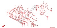 CARTER MOTEUR GAUCHE (XR125L3,4,5,6,A/EKB) pour Honda XR 125 L ARRANQUE ELÉCTRICO 1LA 2011