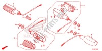 CLIGNOTANT (XR125LEK/LK) pour Honda XR 125 L ARRANQUE ELÉCTRICO 2012