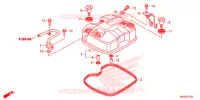 COUVRE CULASSE pour Honda XR 125 L KICK START ONLY 2012