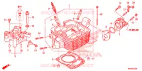 CULASSE pour Honda XR 125 L KICK START ONLY 2012