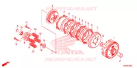 EMBRAYAGE pour Honda XR 125 L KICK START ONLY 2012