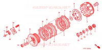 EMBRAYAGE pour Honda XR 250 2001