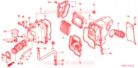 FILTRE A AIR pour Honda XR 250 2001