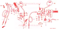 LEVIER DE GUIDON   CABLE   COMMODO pour Honda XR 250 2001