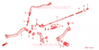 PEDALE pour Honda XR 250 2001