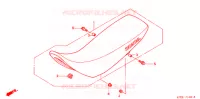 SELLE pour Honda XR 250 2001