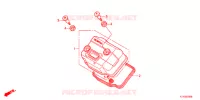COUVRE CULASSE pour Honda CBR 125 2011