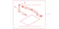 FIXATION SAC DE SELLE pour Honda CBR 125 2011