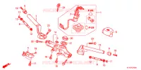 GUIDON   TE DE FOURCHE pour Honda CBR 125 2011
