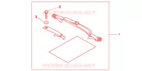 FIXATION SAC DE SELLE pour Honda CBR 125 2011