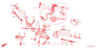 GUIDON   TE DE FOURCHE pour Honda CBR 125 2011