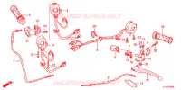 LEVIER DE GUIDON   CABLE   COMMODO pour Honda CBR 125 2011