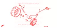 ALTERNATEUR pour Honda CBF125 2013