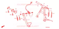 BEQUILLE pour Honda CBF125 2013