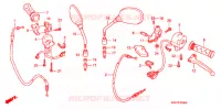 LEVIER DE GUIDON   CABLE   COMMODO pour Honda CBF125 2013