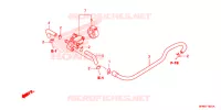 VALVE DE COMMANDE D'INJECTION D'AIR pour Honda CB 1000 R HYPER ROUGE 2015