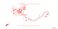 VALVE DE COMMANDE D'INJECTION D'AIR pour Honda CB 1000 R HYPER RED 2015
