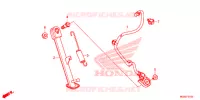 BEQUILLE pour Honda CB 500 F 2015