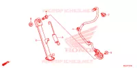 BEQUILLE pour Honda CB 500 X 2015