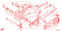 BRAS OSCILLANT pour Honda CBR 1000 RR SP ABS TRICOLOR 2015